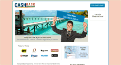 Desktop Screenshot of cashbacksaver.com