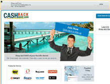 Tablet Screenshot of cashbacksaver.com